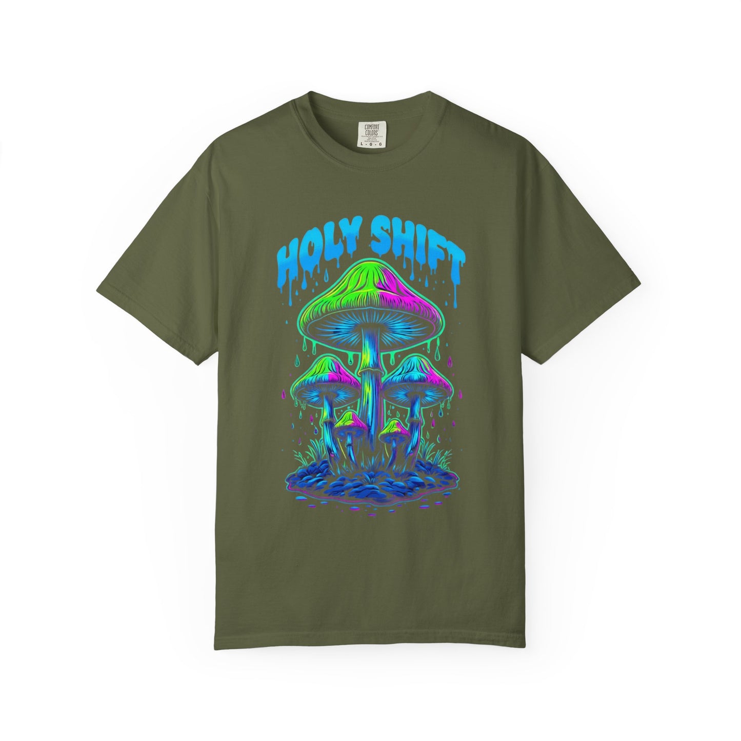 Psychedelic Mushroom T-Shirt - Holy Shift Unisex Tee