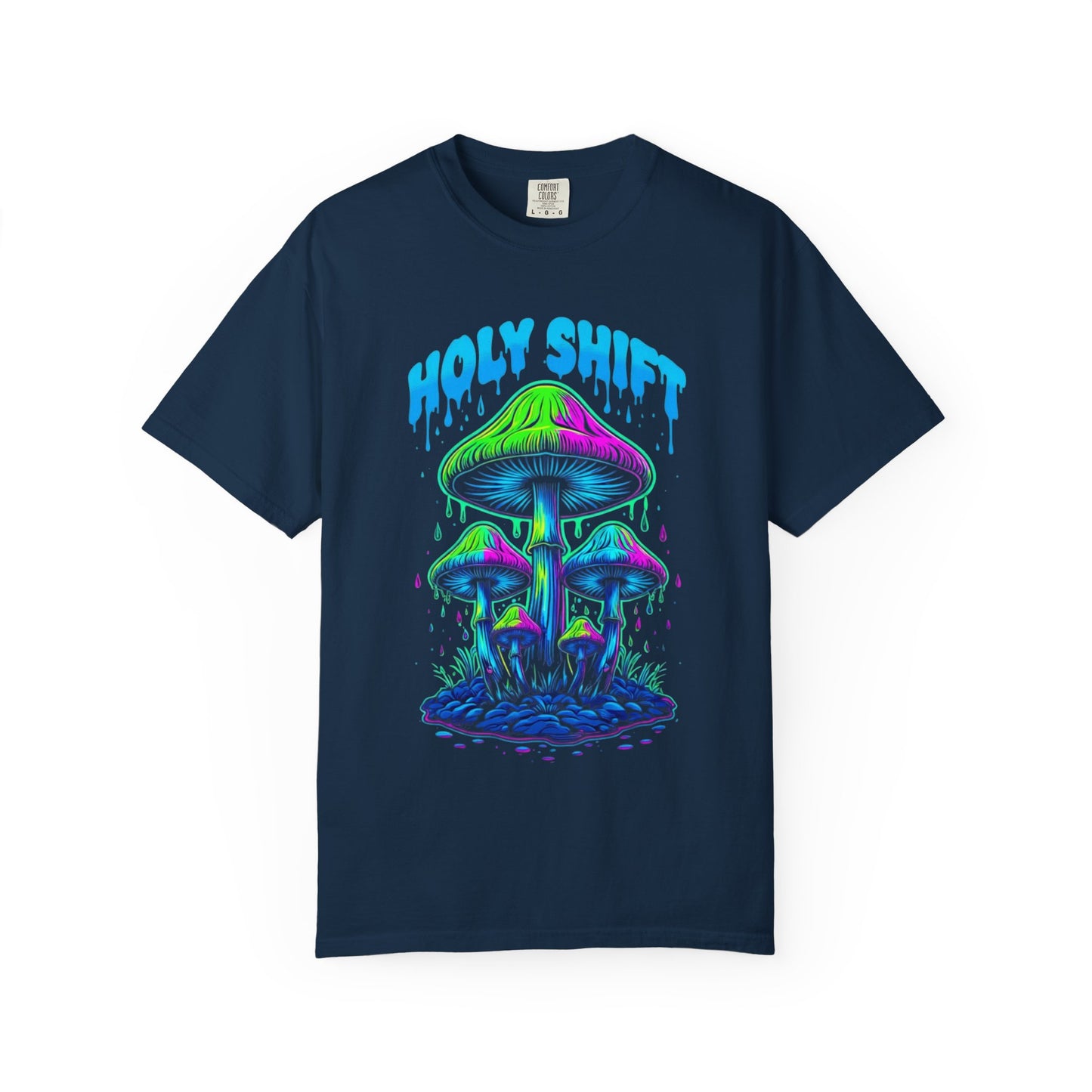Psychedelic Mushroom T-Shirt - Holy Shift Unisex Tee