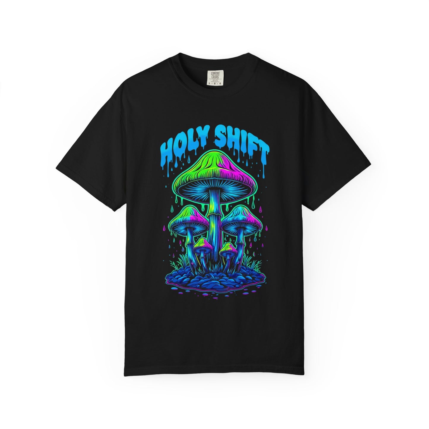 Psychedelic Mushroom T-Shirt - Holy Shift Unisex Tee
