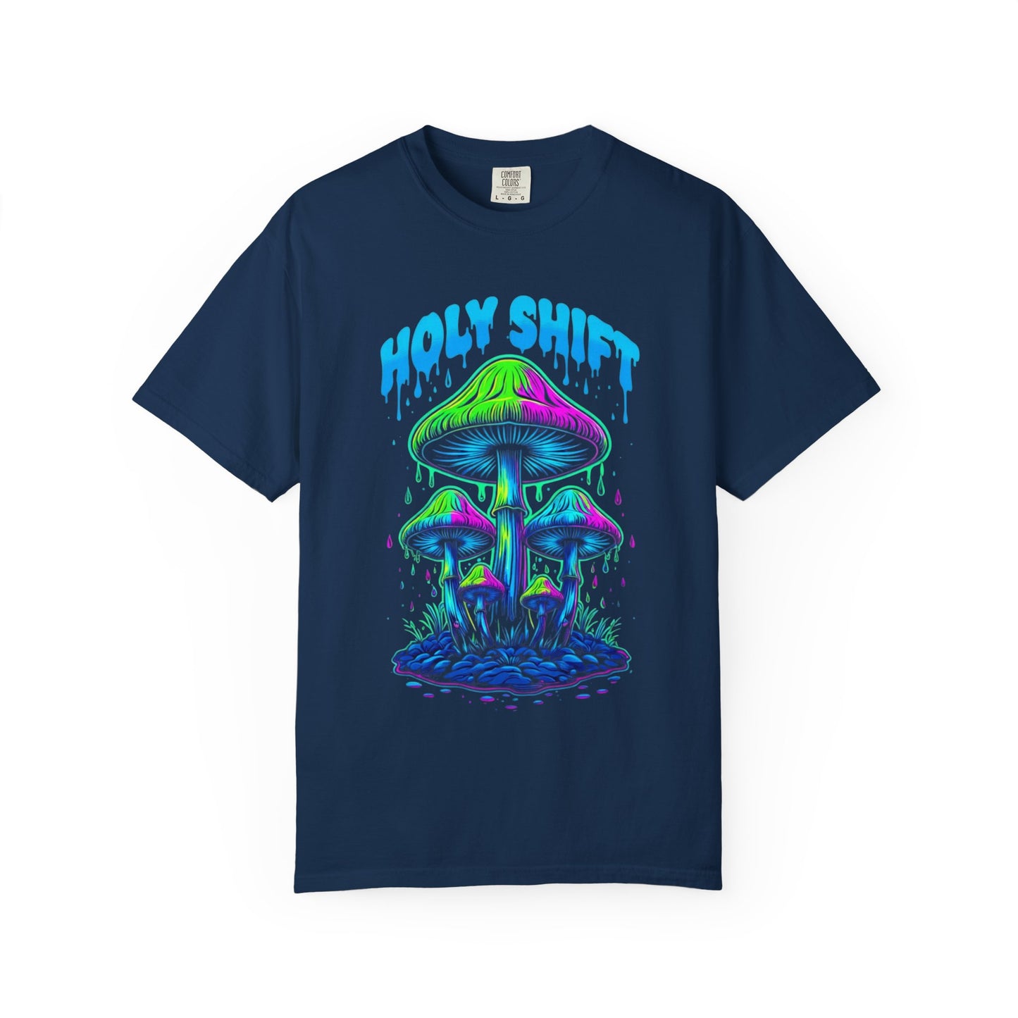 Psychedelic Mushroom T-Shirt - Holy Shift Unisex Tee